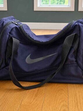 Purple Nike Duffel Bag, good condition